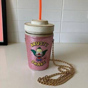 Skinnydip London x Simpsons Krusty shake  bag